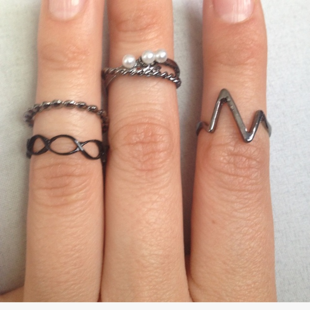 Midi Ring Set - Picture 6 of 7